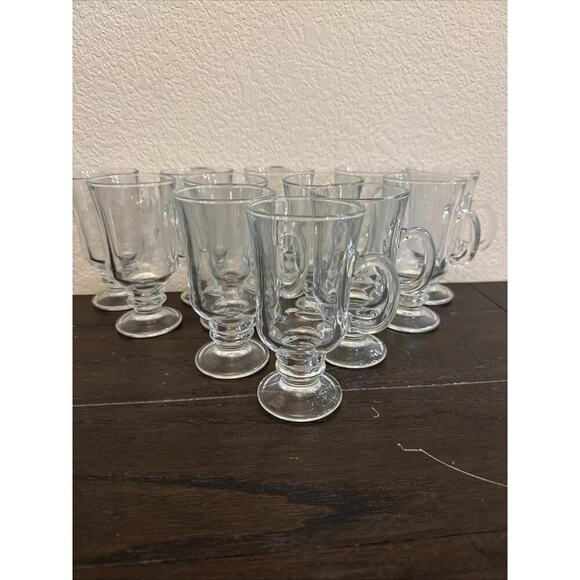 Libbey Other - Libbey Irish Coffee Mugs Pedestal Footed5 3/4”. Set Of 12